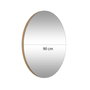 Hanah Home Espejo Gold 90 Dorado de 90 cm